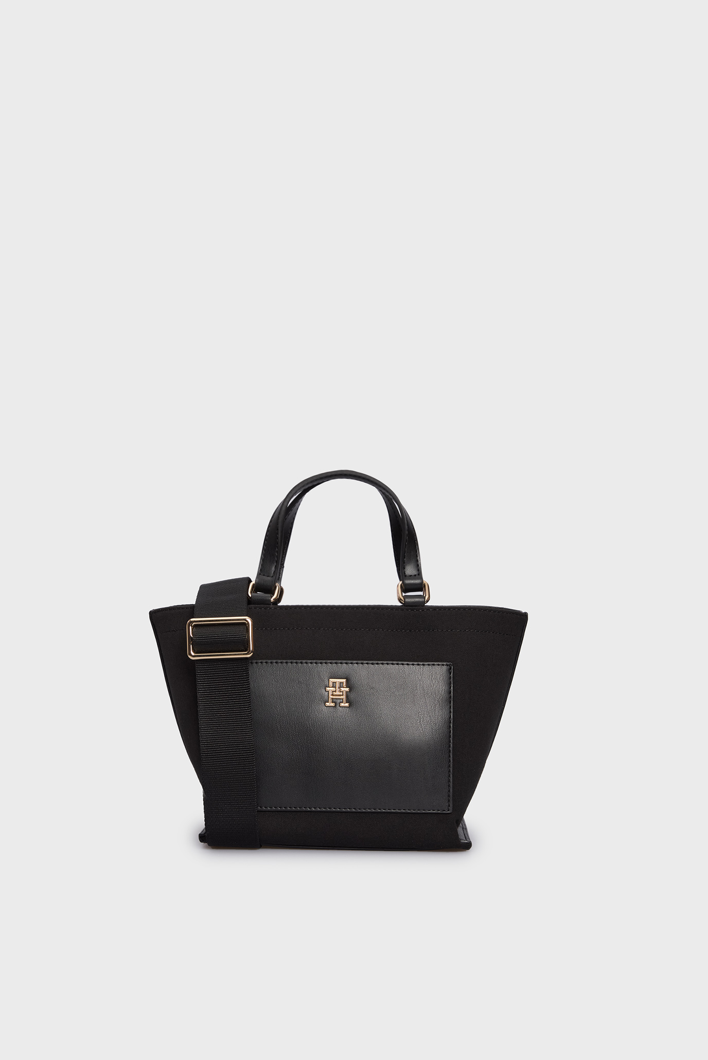 Женская черная сумка TH DISTINCT MINI TOTE 1