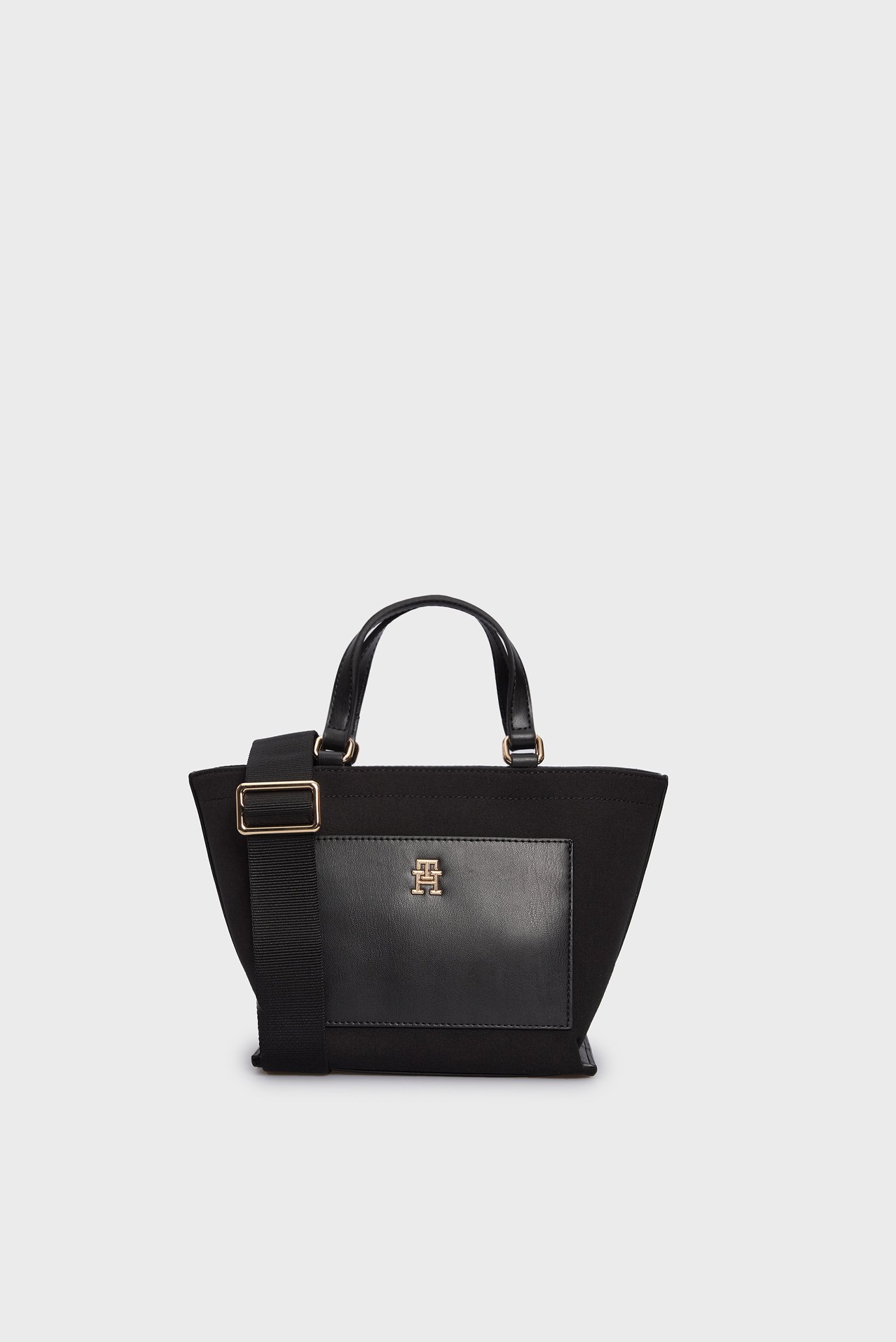 Жіноча чорна сумка TH DISTINCT MINI TOTE 1