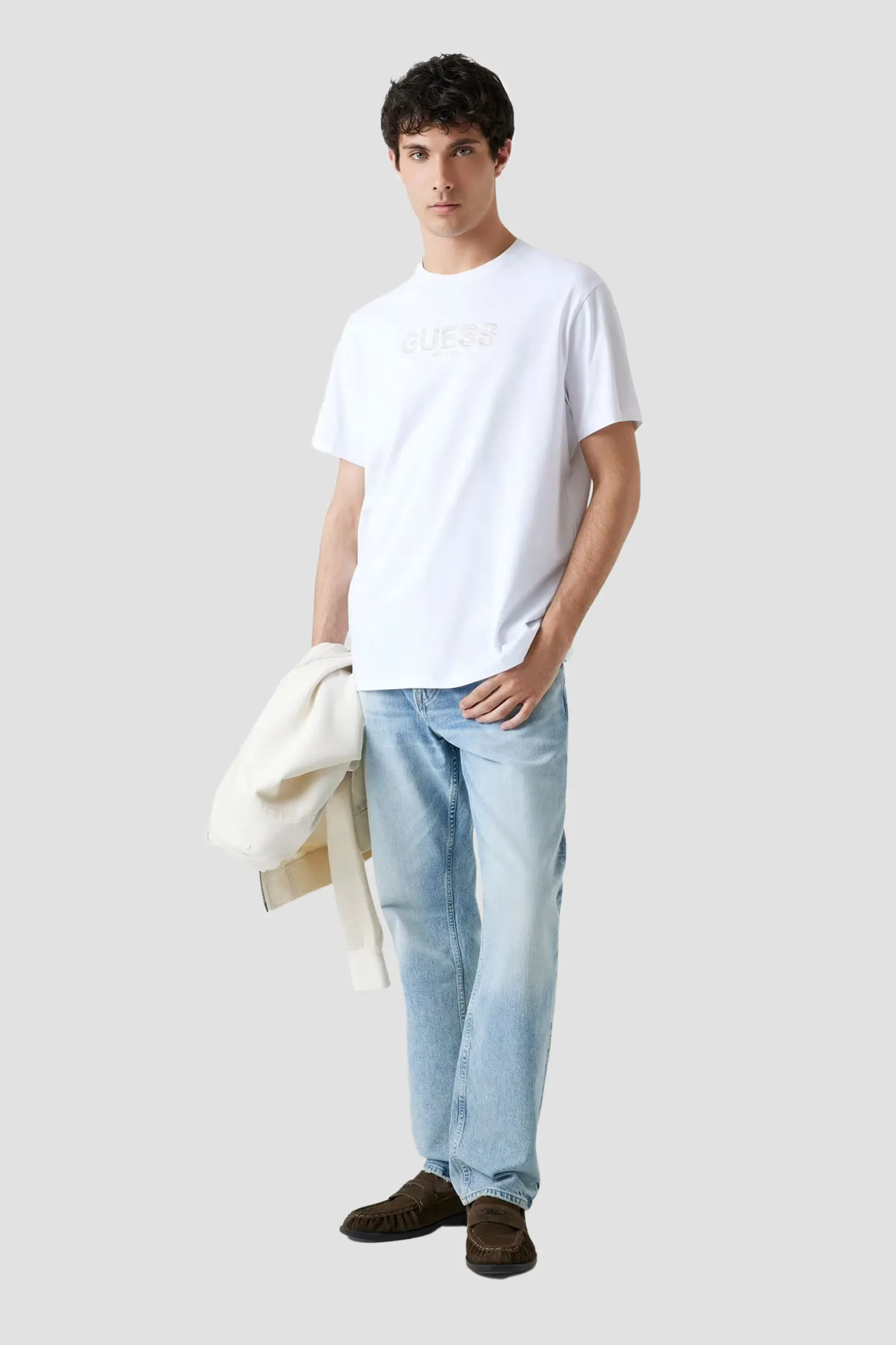 Чоловіча біла футболка 4