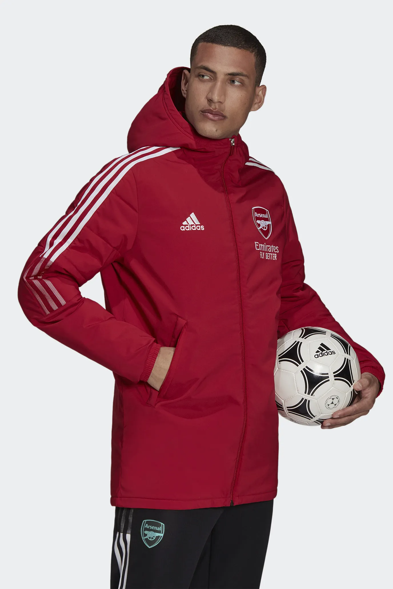 Зимняя куртка Арсенал adidas GR4148 — MD-Fashion