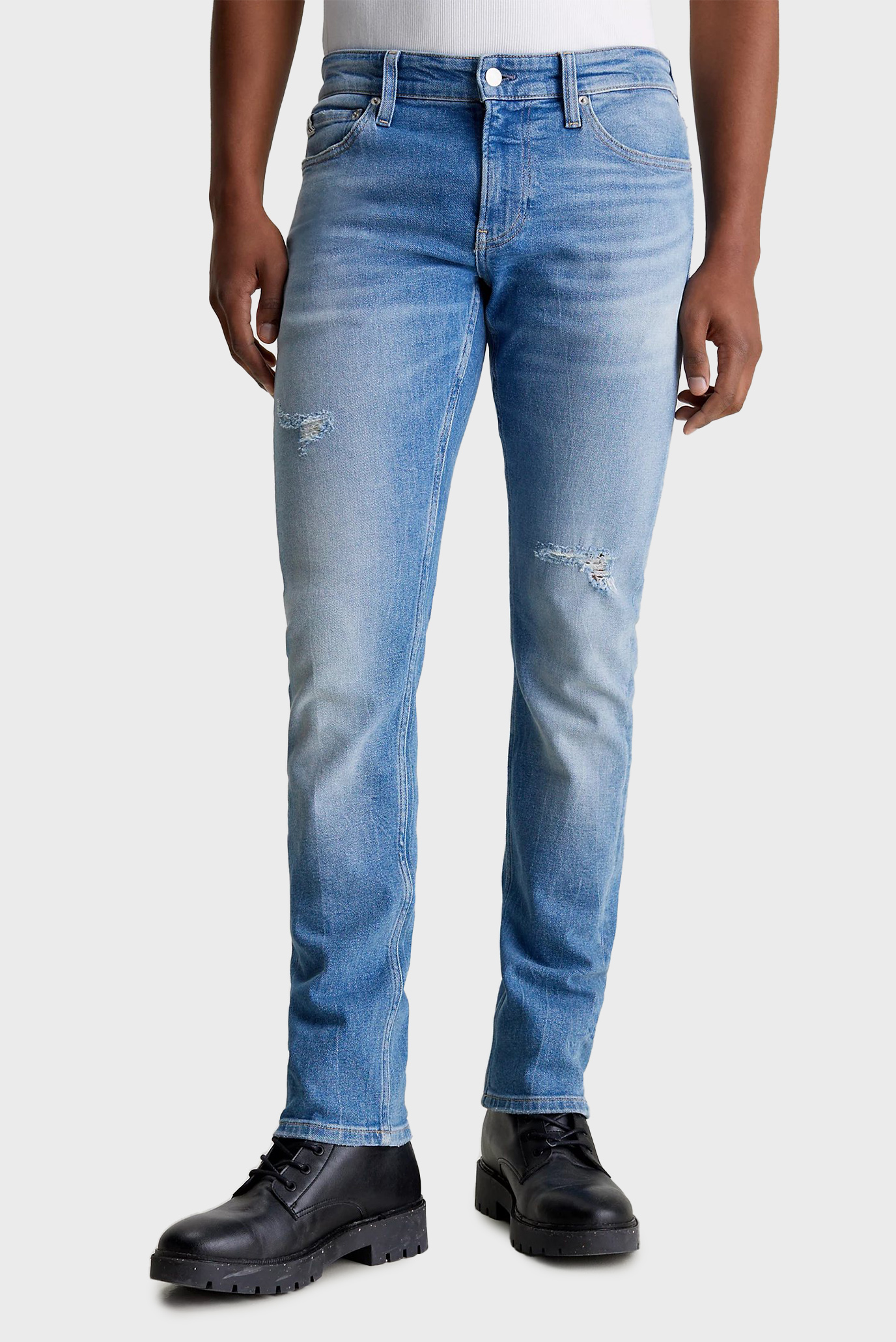 Мужские голубые джинсы SLIM 1