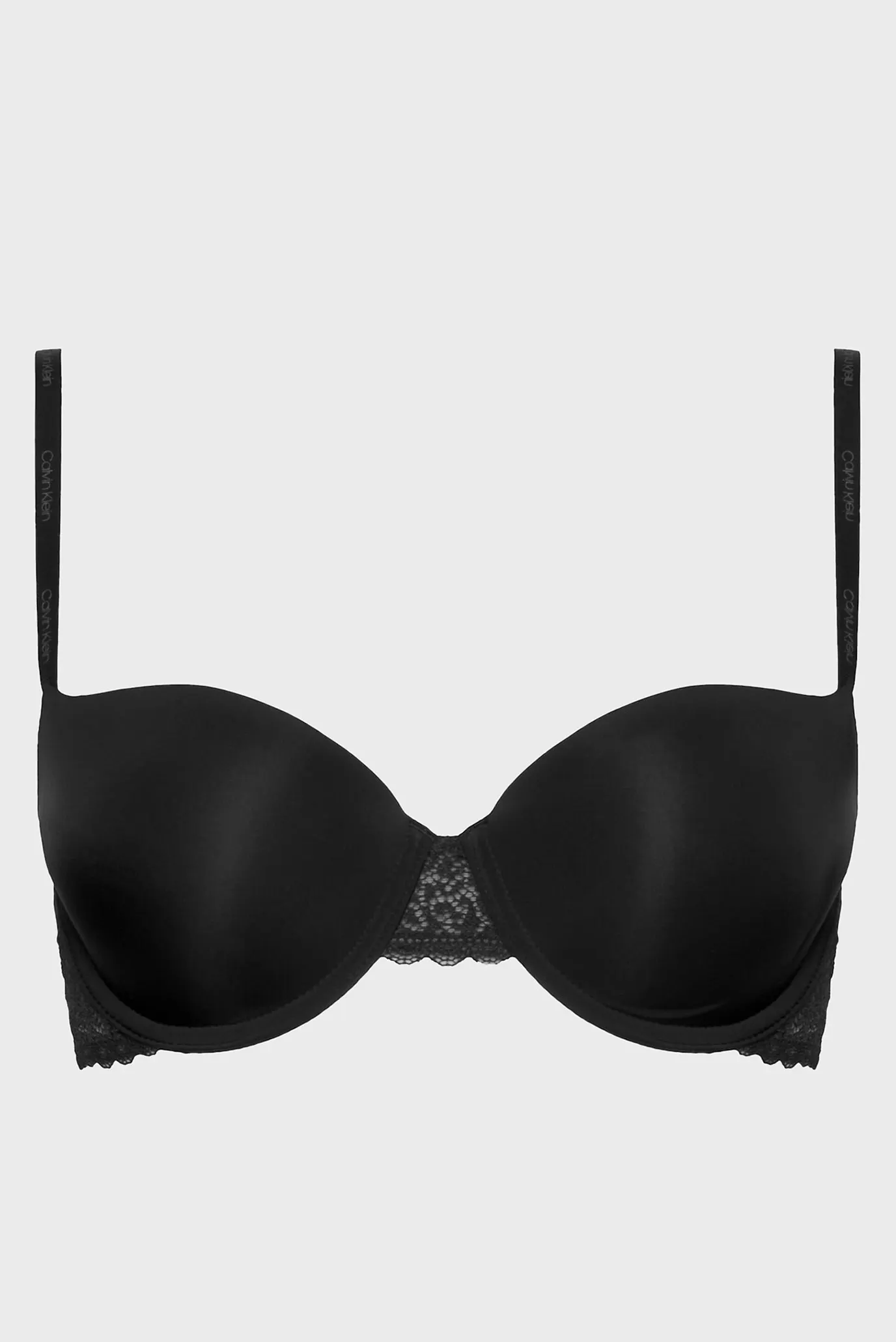 Женский черный бюстгальтер LGHT LINED BALCON 5