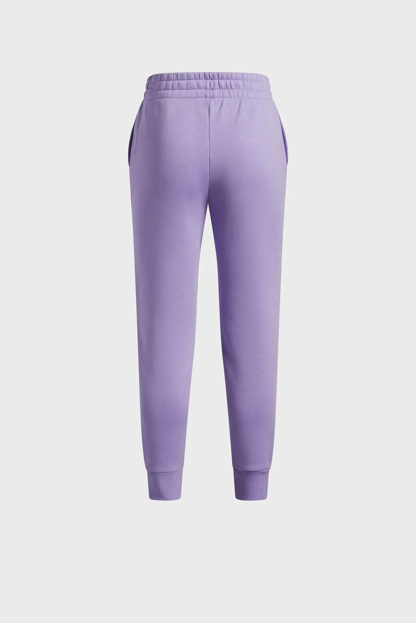 Детские сиреневые спортивные брюки UA Rival Fleece Joggers 2