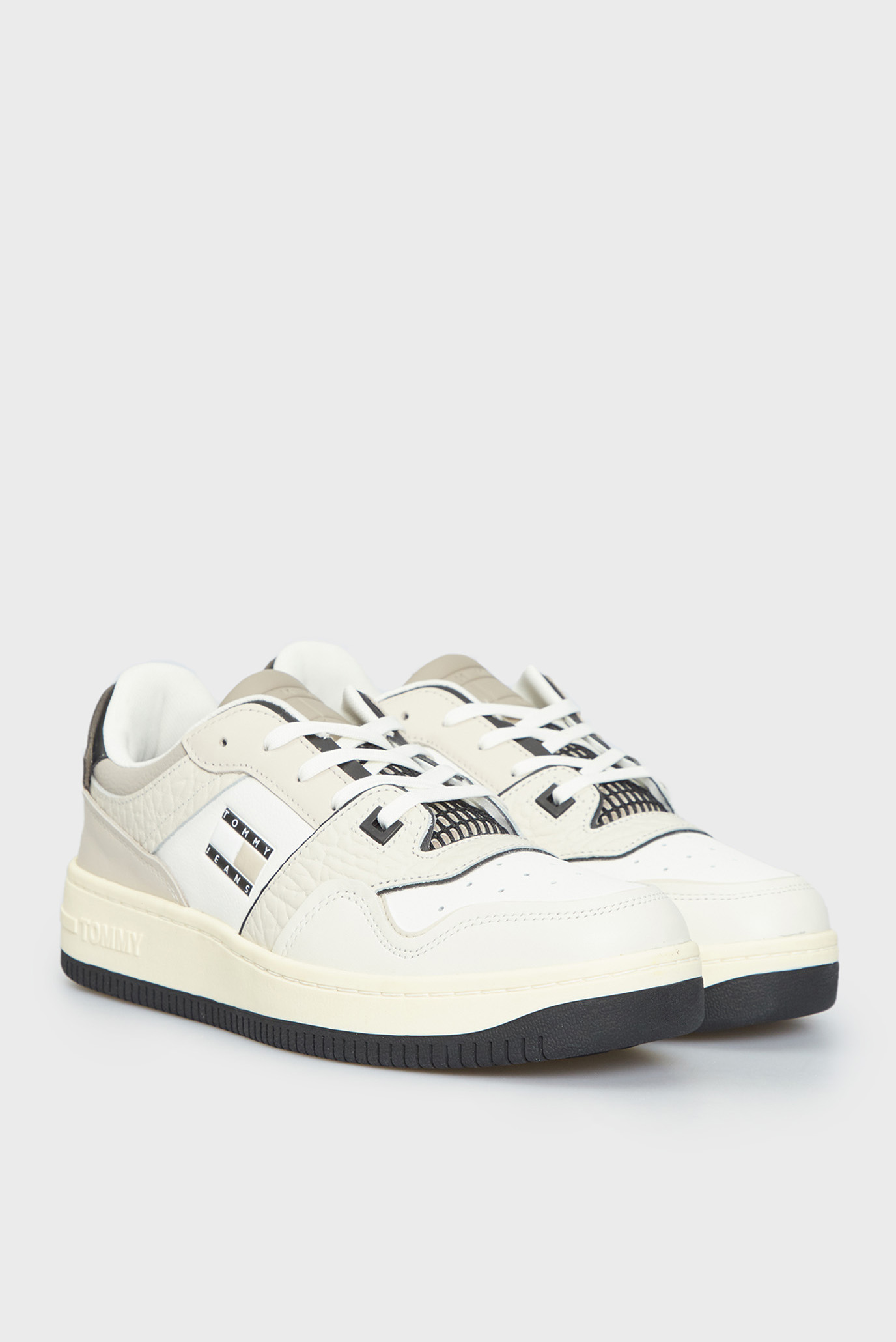 Мужские бежевые кроссовки RETRO BASKET Tommy Jeans EM0EM01135 — MD-Fashion