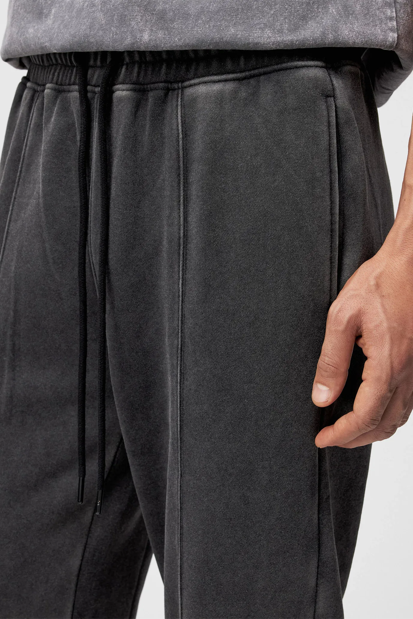 Мужские темно-серые спортивные брюки DUSKK 4