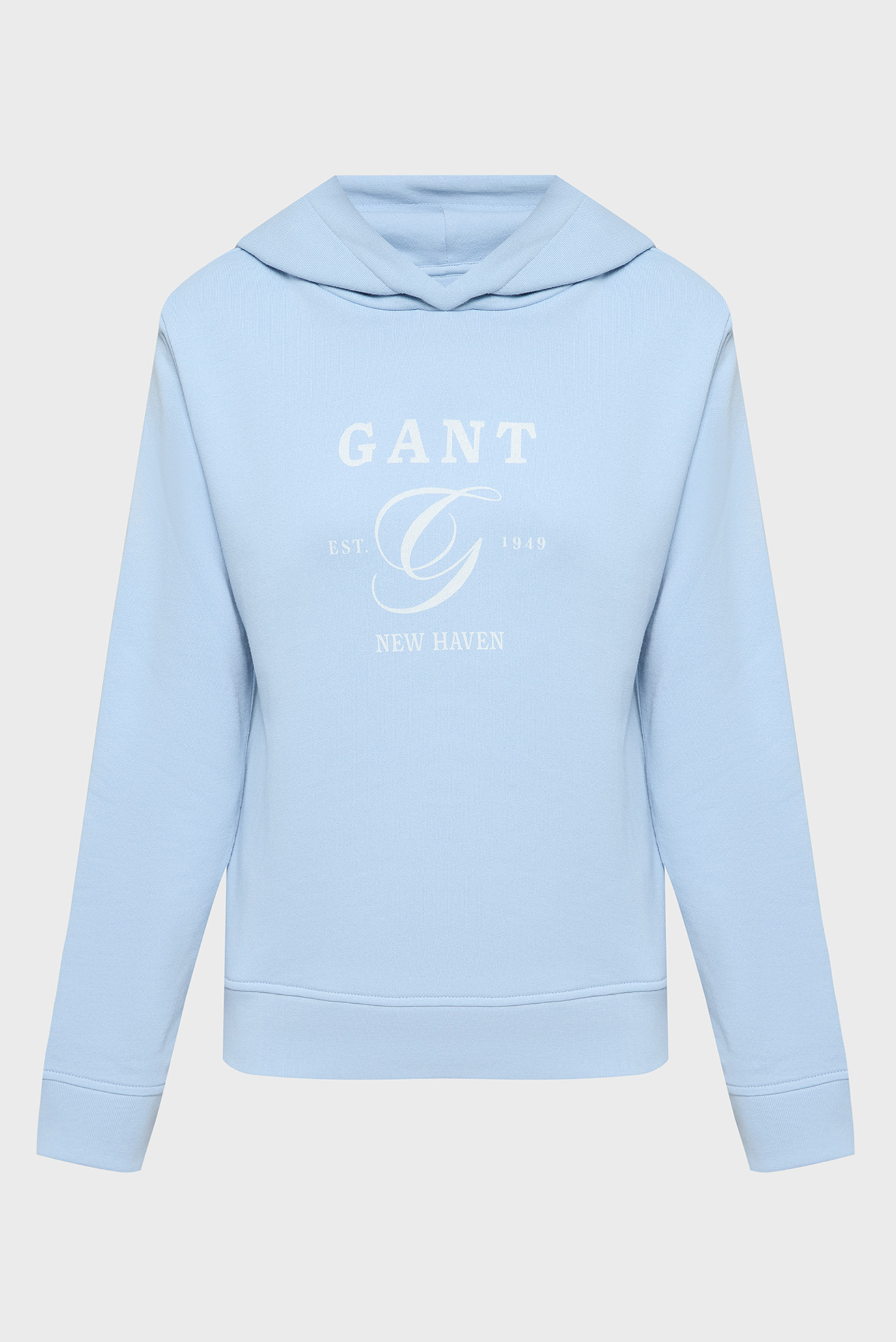 Женское голубое худи REG GRAPHIC HOODIE Голубой S Gant 4200562 Женское голубое худи REG GRAPHIC HOODIE Голубой S Gant 4200562