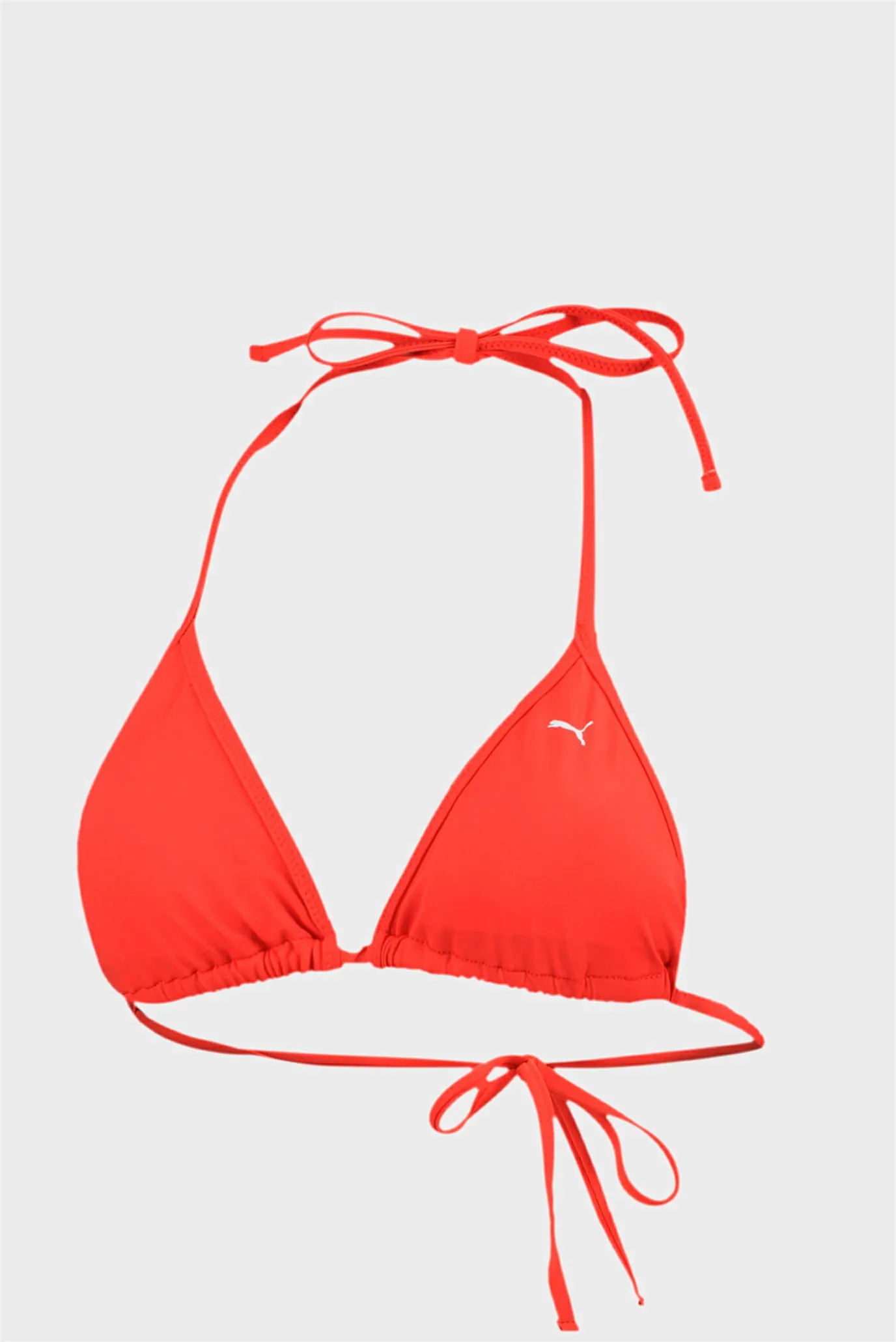 Жіночий червоний ліф від купальника PUMA Swim Women Triangle Bikini Top 6