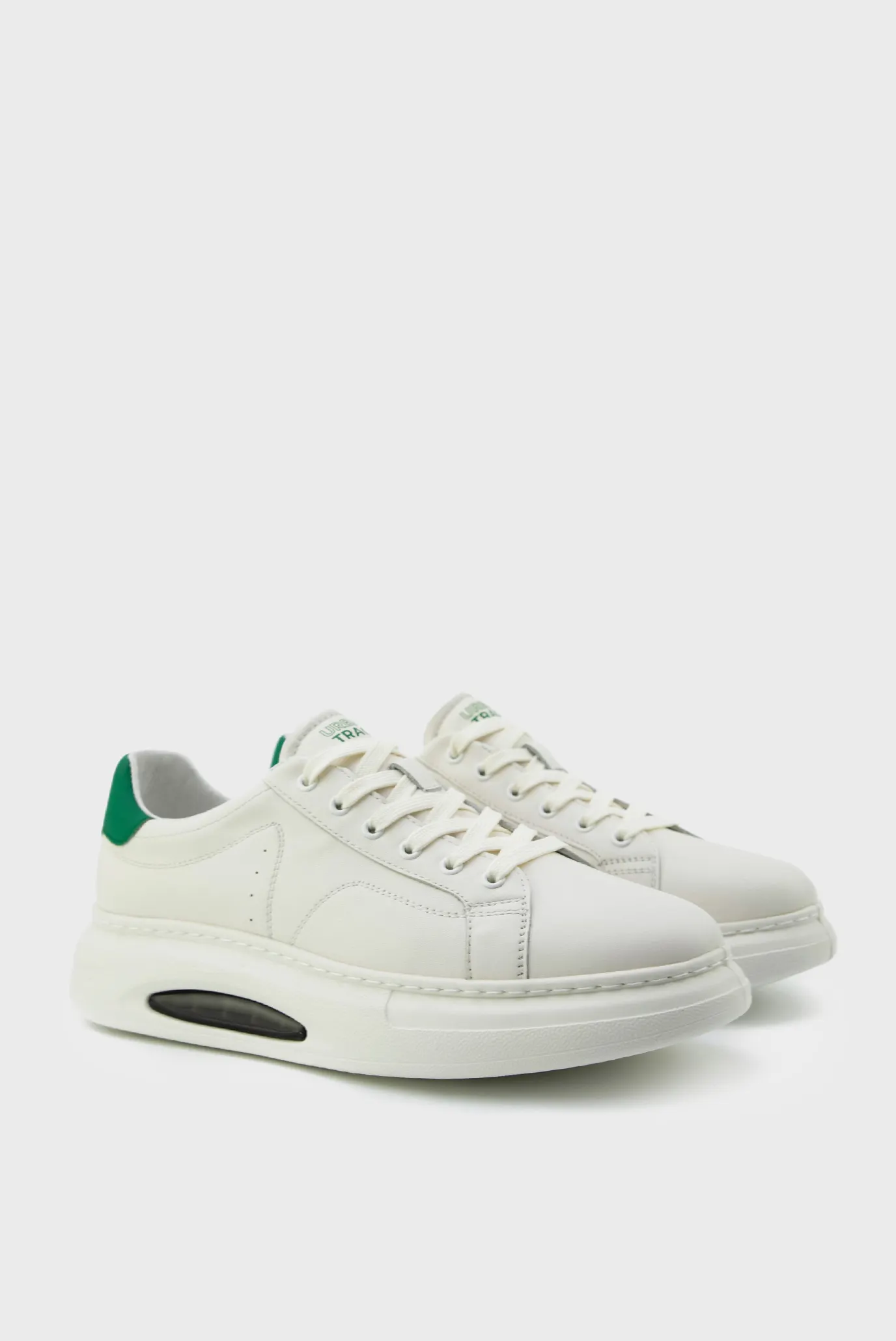 Чоловічі білі шкіряні кросівки 3