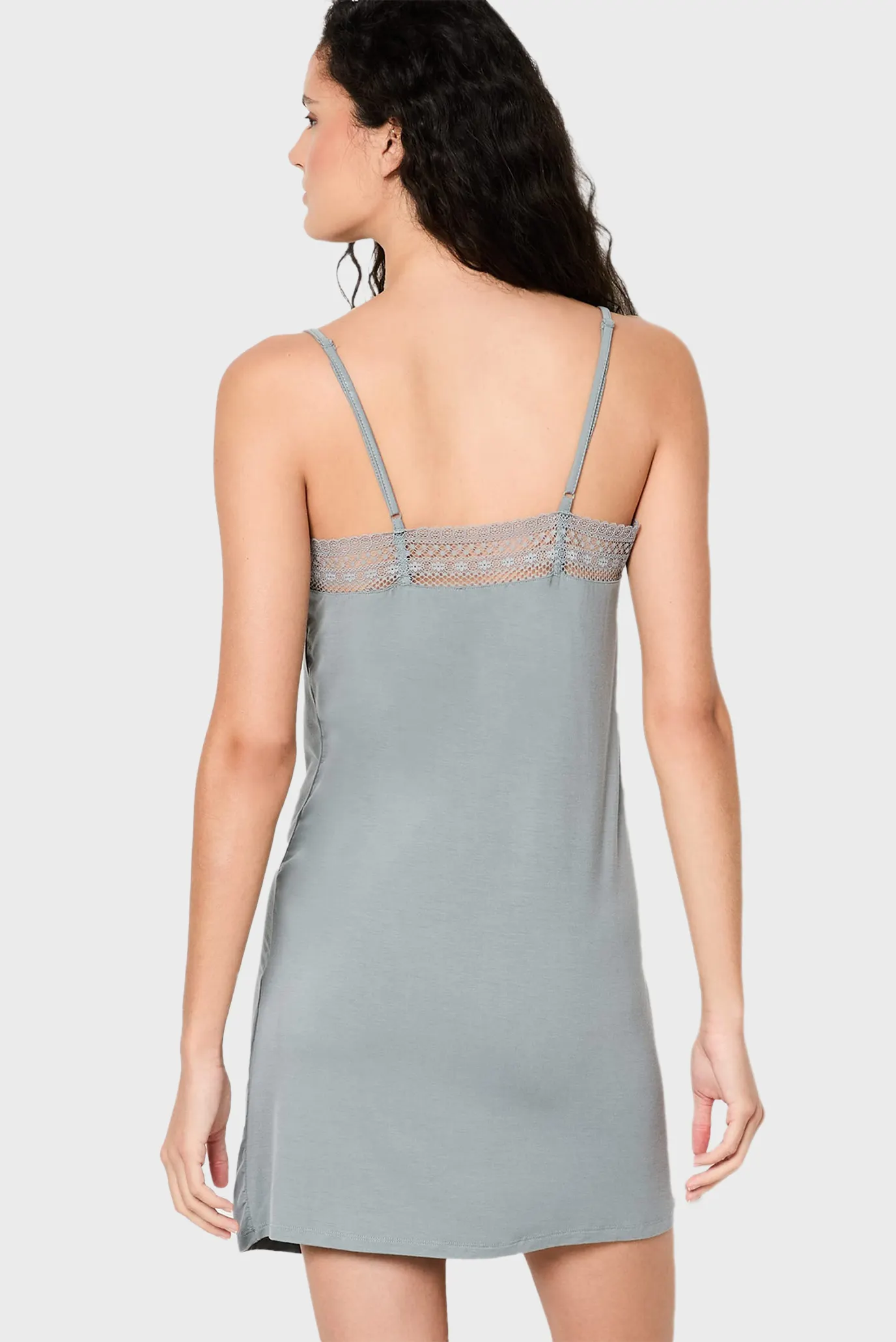 Жіноча зелена нічна сорочка ALBANE 3