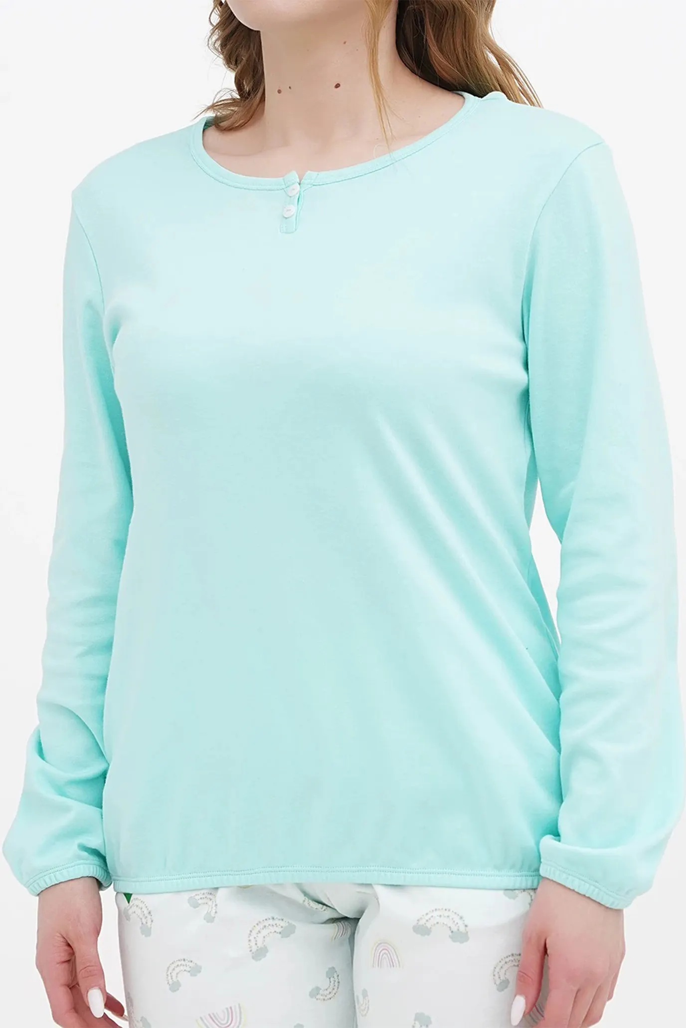 Жіноча піжама (лонгслів, брюки) 3