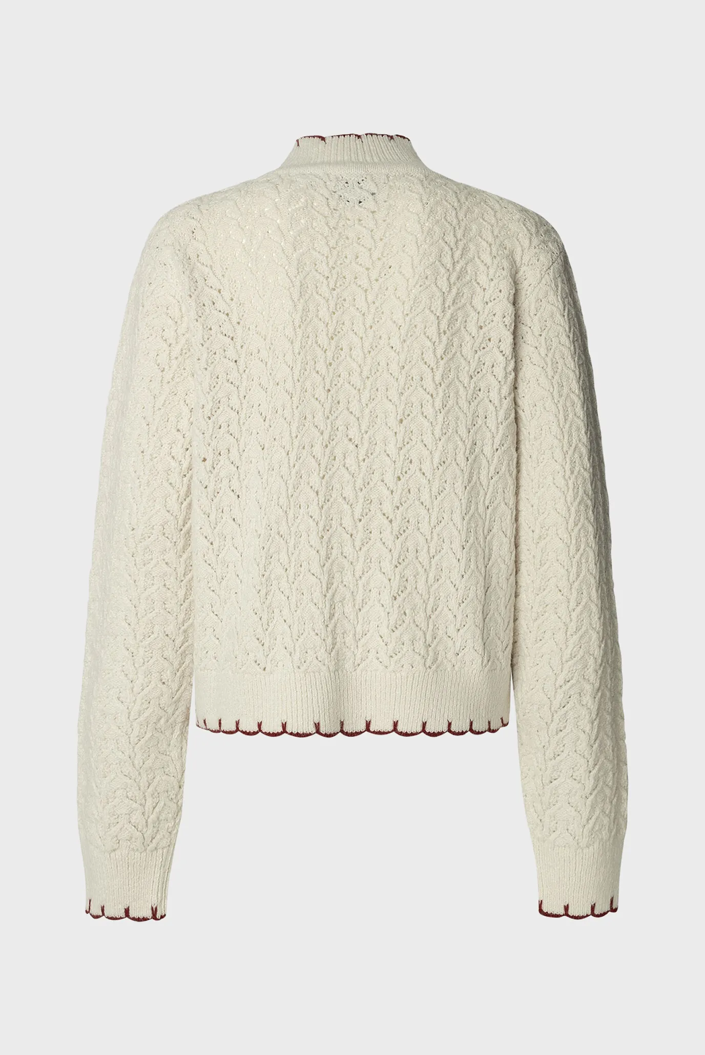 Женский белый джемпер CHARIL 7