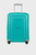 Голубой чемодан 55 см S'CURE AQUA BLUE