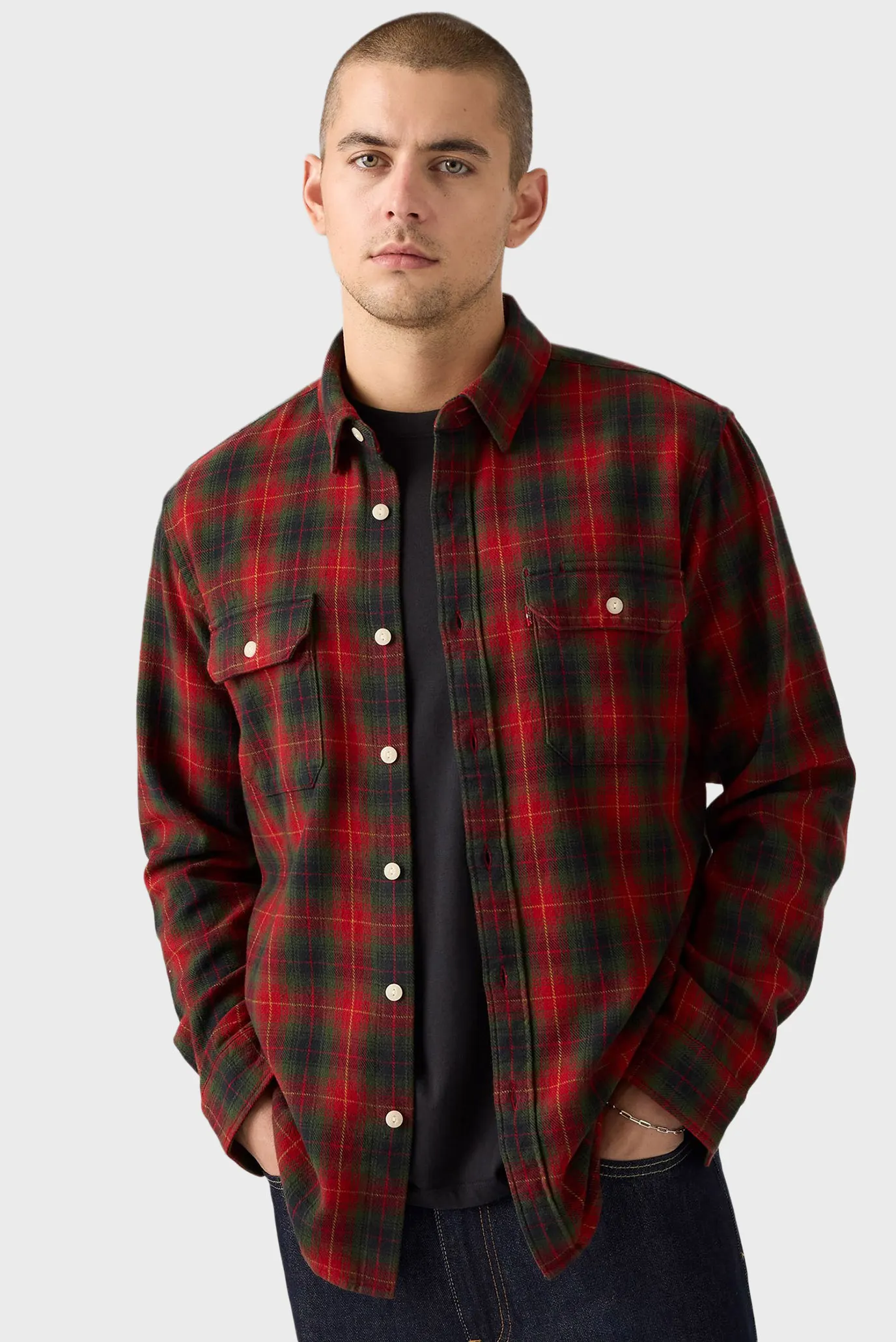 Чоловіча картата сорочка 4