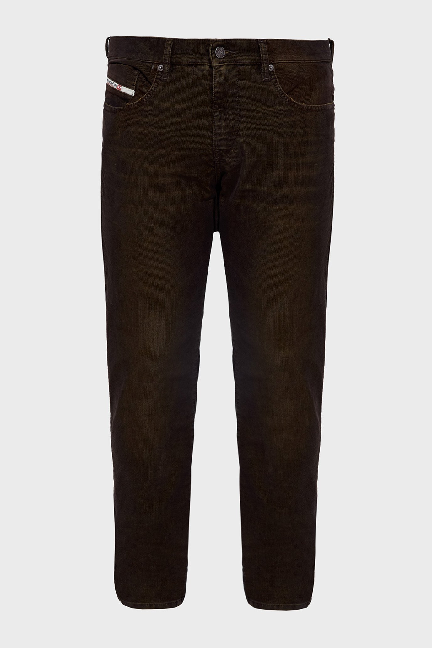 Чоловічі темно-коричневі вельветові джинси D-STRUKT 1