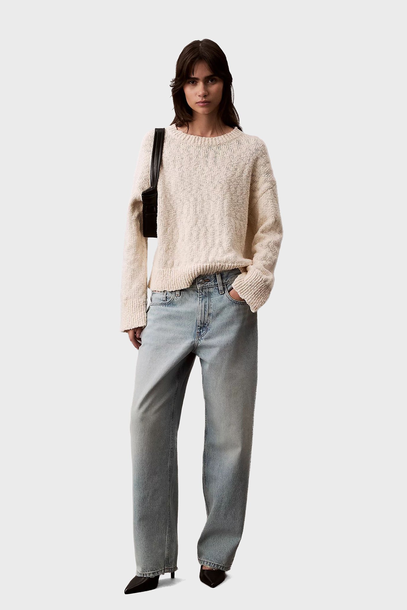 Женские голубые джинсы 90S LOOSE Голубой 28 Calvin Klein Jeans LV047B926G Женские голубые джинсы 90S LOOSE Голубой 28 Calvin Klein Jeans LV047B926G