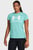 Женская бирюзовая футболка UA W SPORTSTYLE LOGO SS