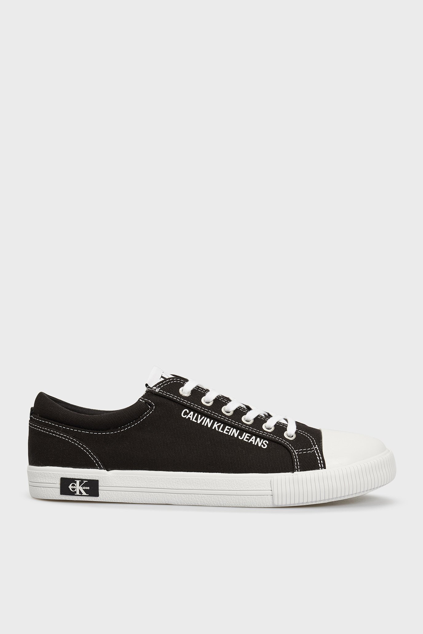 Чоловічі чорні кеди VULCANIZED SNEAKER LACEUP 1