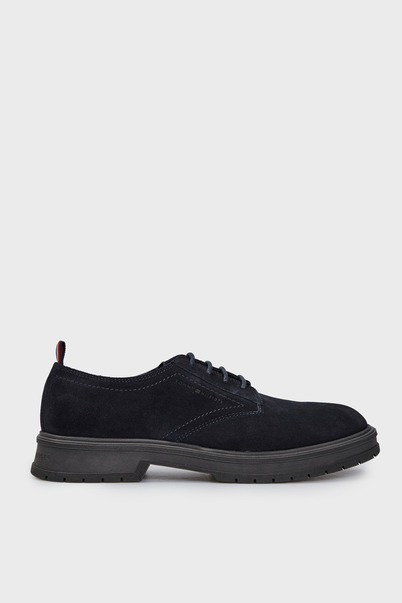 Мужские темно-синие замшевые дерби HILFIGER CORE SUEDE SHOE 1