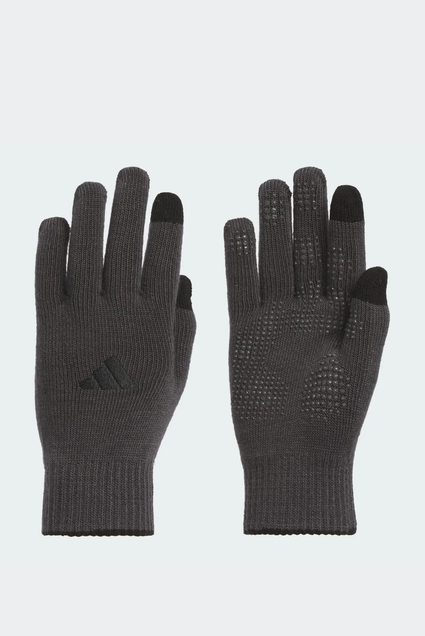 Темно-сірі рукавички BASIC KNIT 1