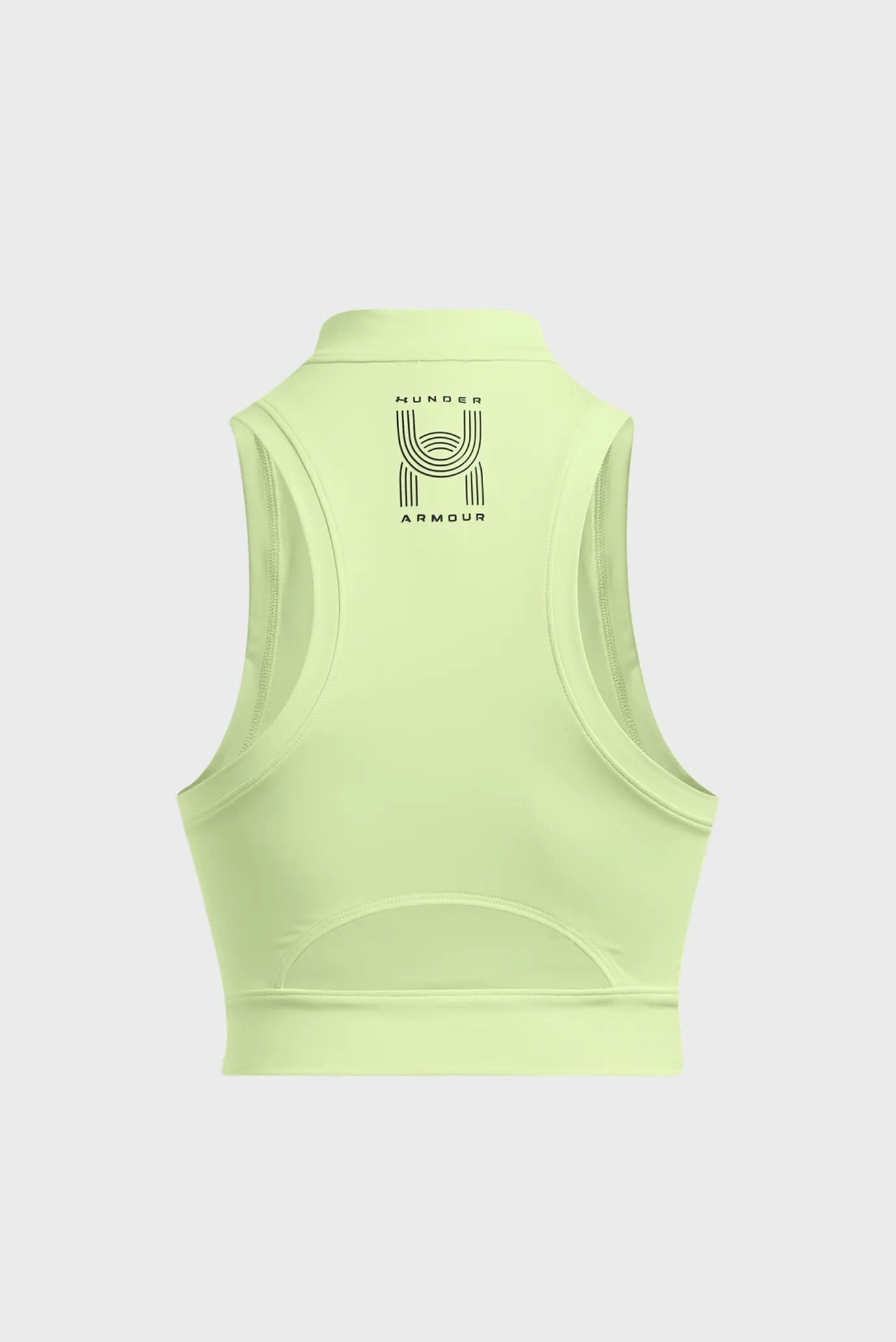 Жіночий салатовий топ UA Run Anywhere Crop Tank 5