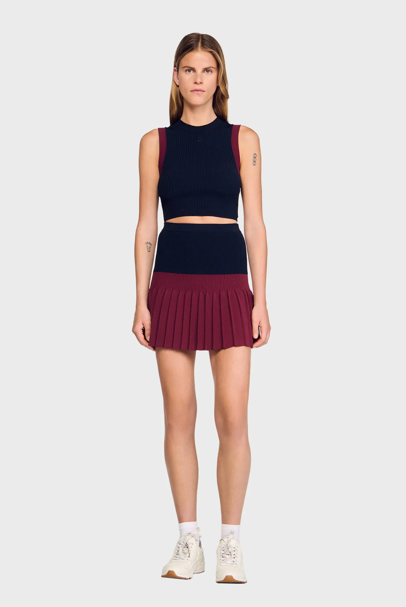 Жіночий темно-синій топ 5