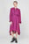 Женское фиолетовое платье в полоску