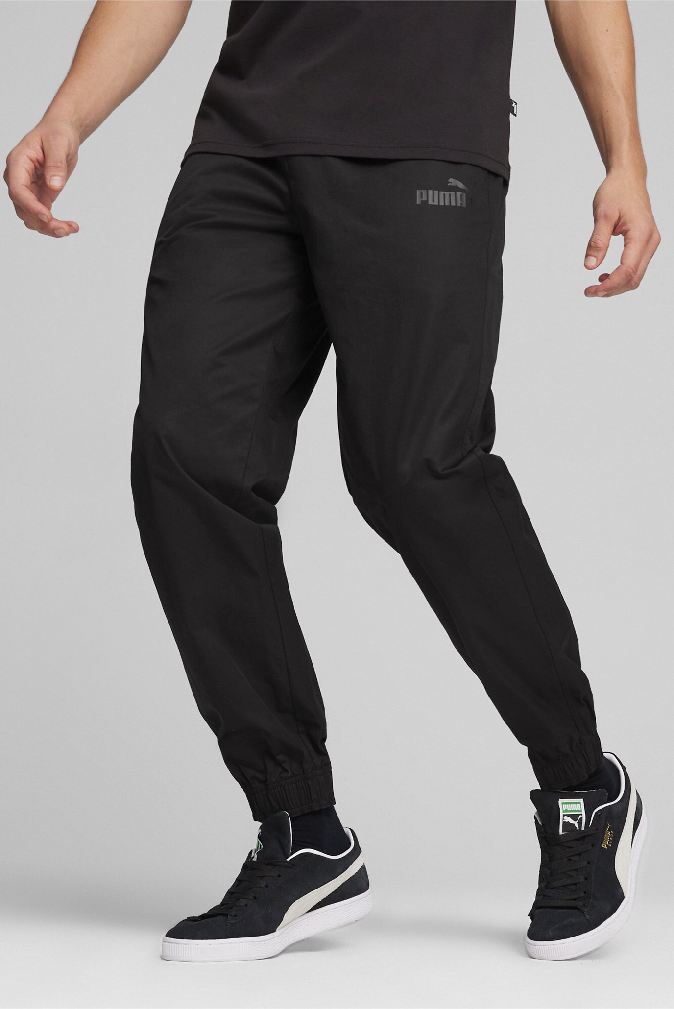 Мужские черные спортивные брюки ESS Men's Chino Pants 1