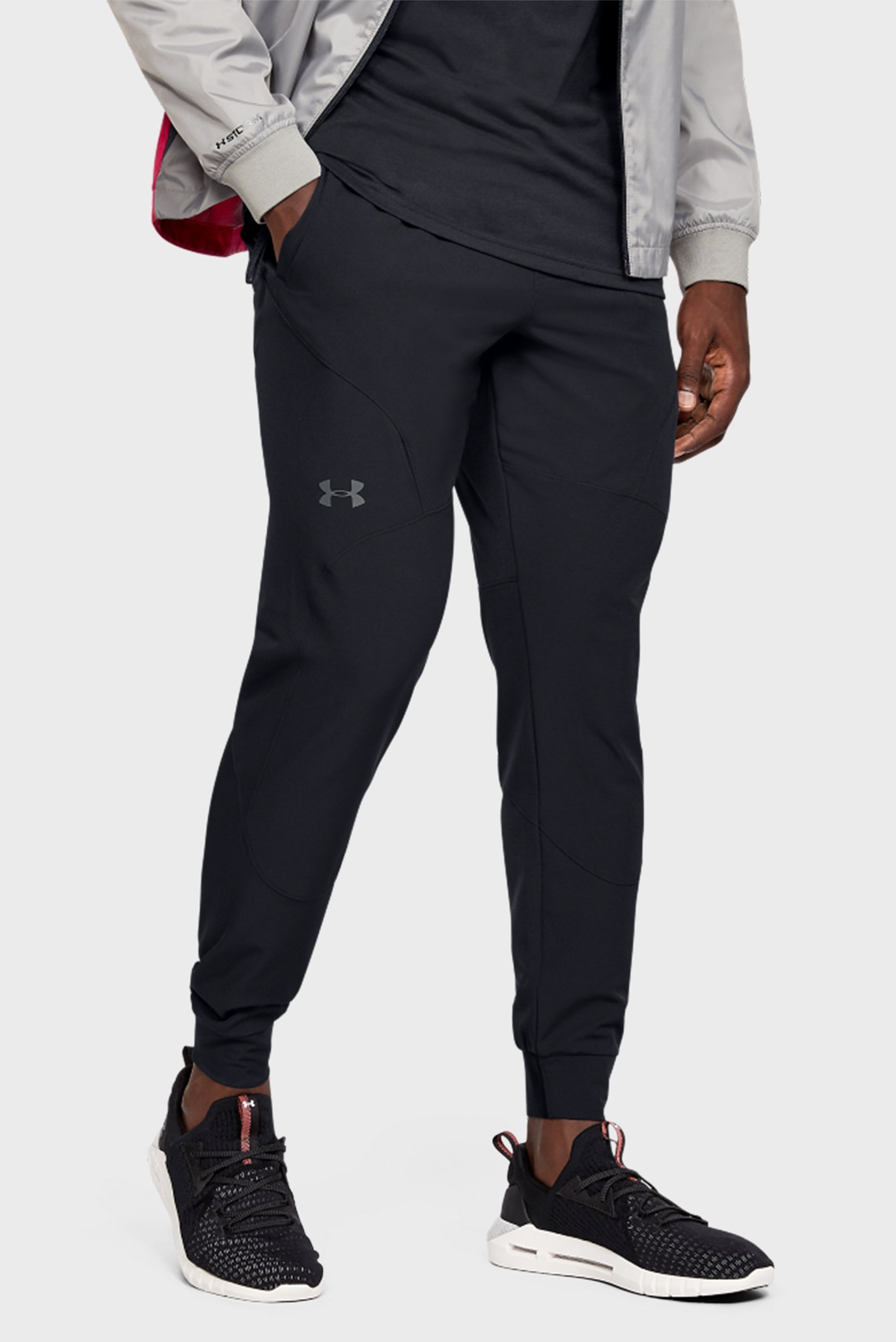 Мужские черные спортивные брюки STRETCH WOVEN UTILITY JOGGER 1