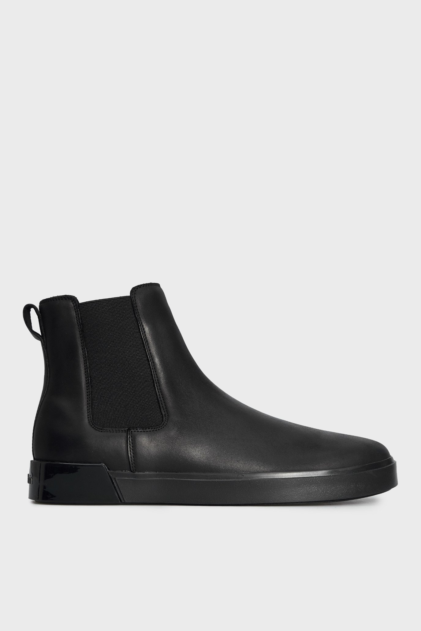 Чоловічі чорні шкіряні челсі HYBRID CHELSEA BOOT 1