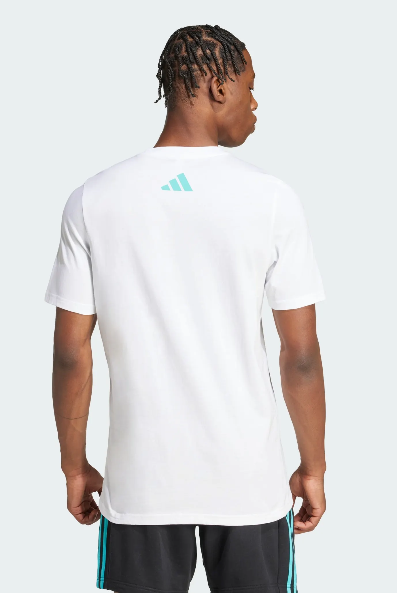 Чоловіча біла футболка Mercedes - AMG Petronas Formula One Team DNA Graphic 3