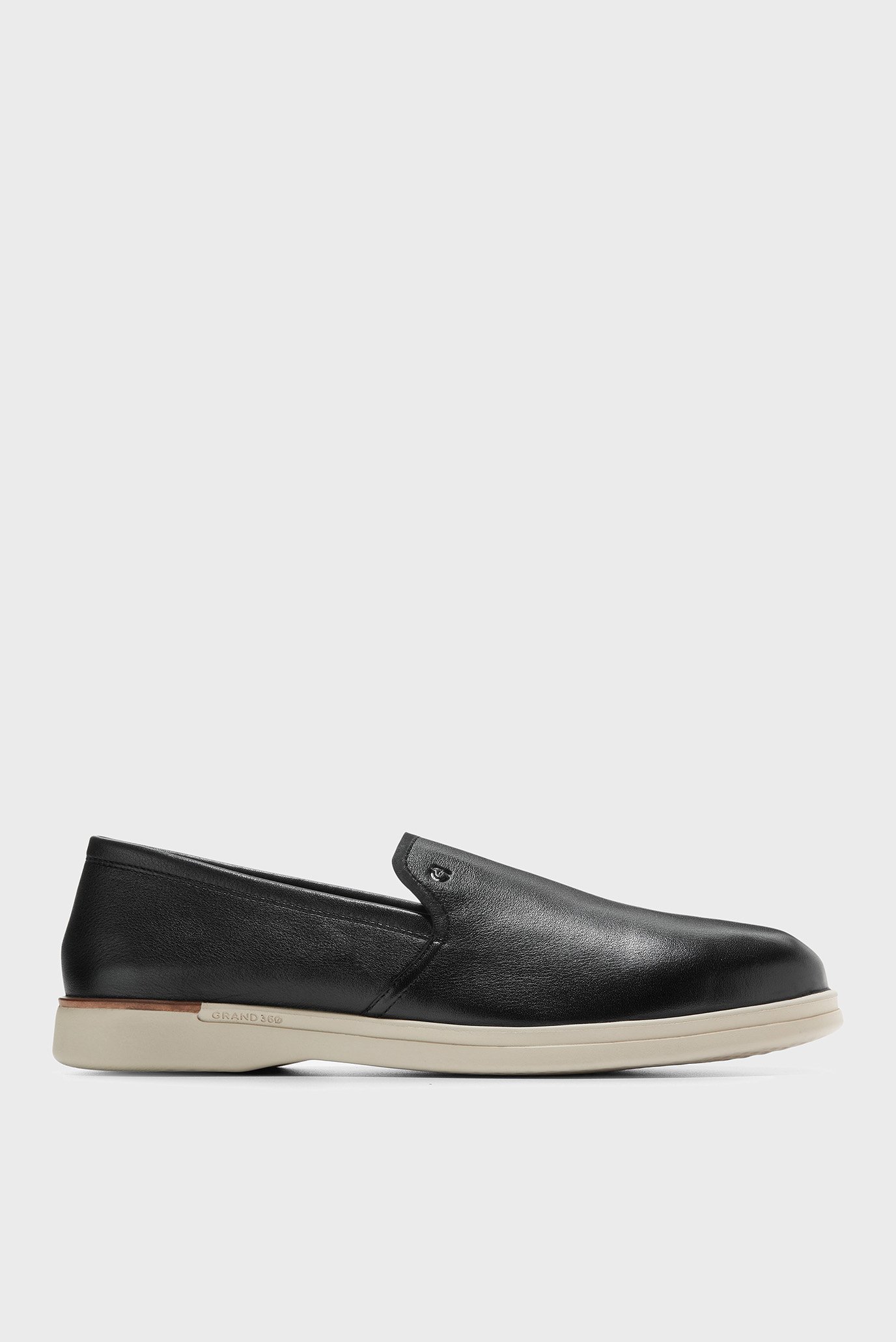 Мужские черные кожаные лоферы Grand Ambition Slip-On Loafer 1