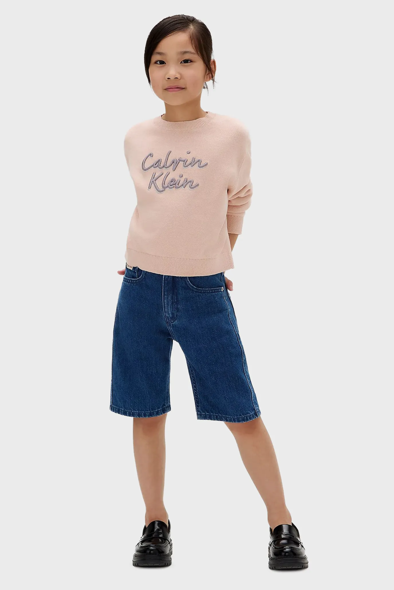 Дитячий пудровий джемпер 2