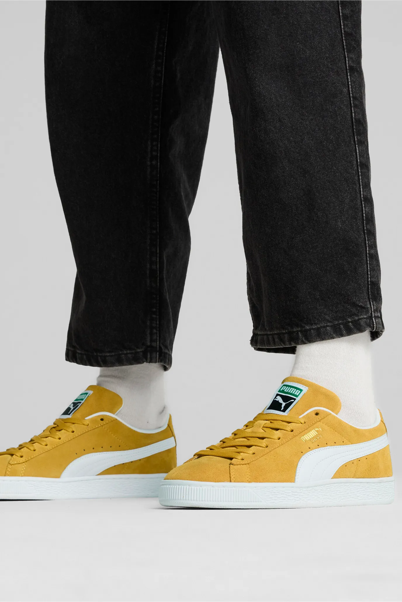 Жовті замшеві снікерси Suede Classic Sneakers Unisex 2