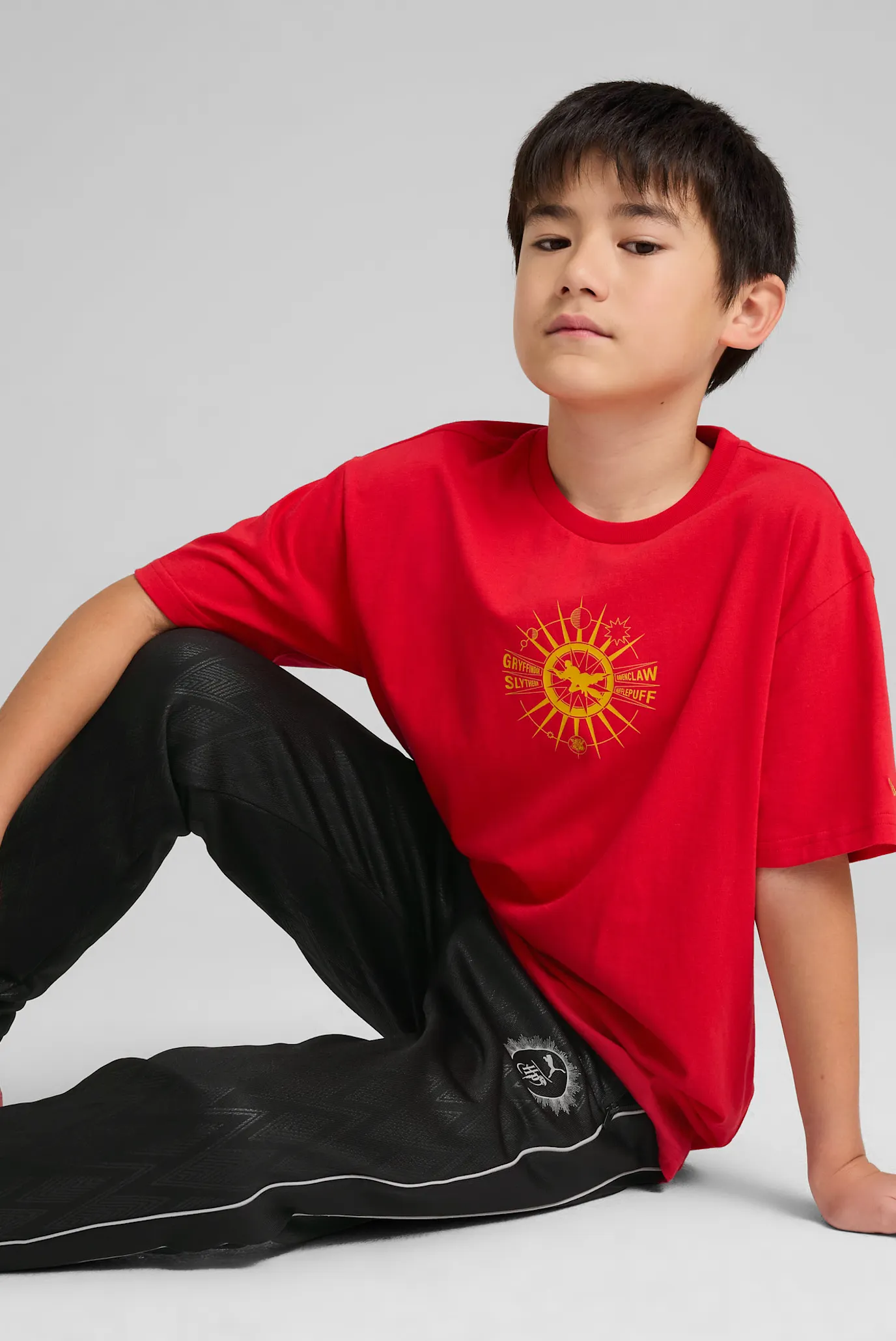 Дитяча червона футболка PUMA x HARRY POTTER Relaxed Graphic Tee Men 1