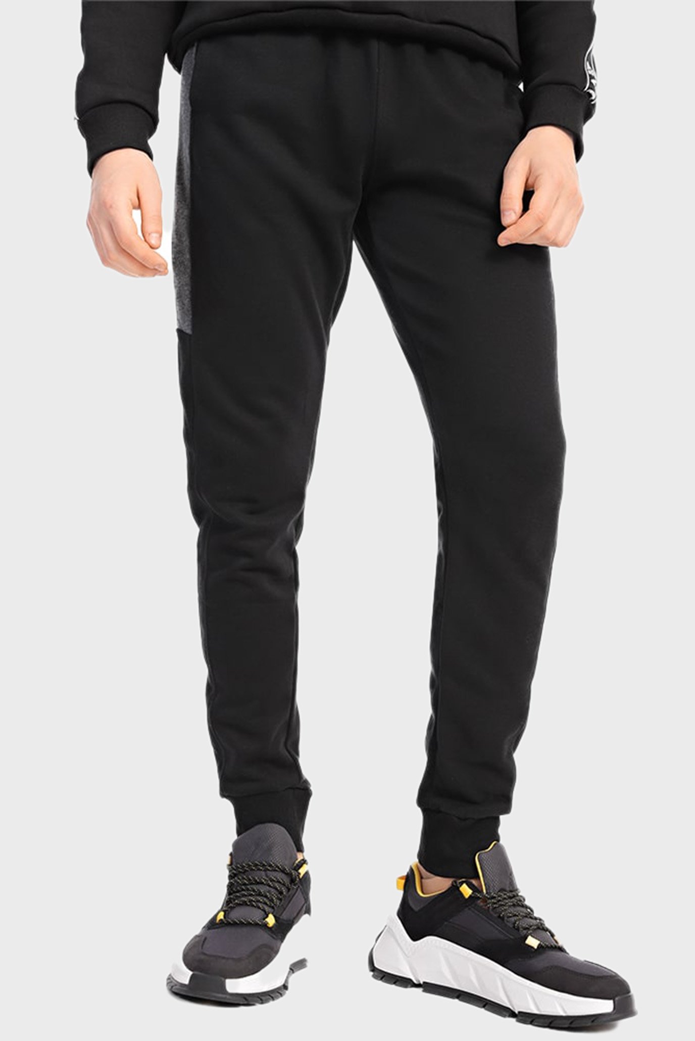 Чоловічі чорні спортивні штани Arbol 1