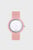 Женские розовые часы O clock