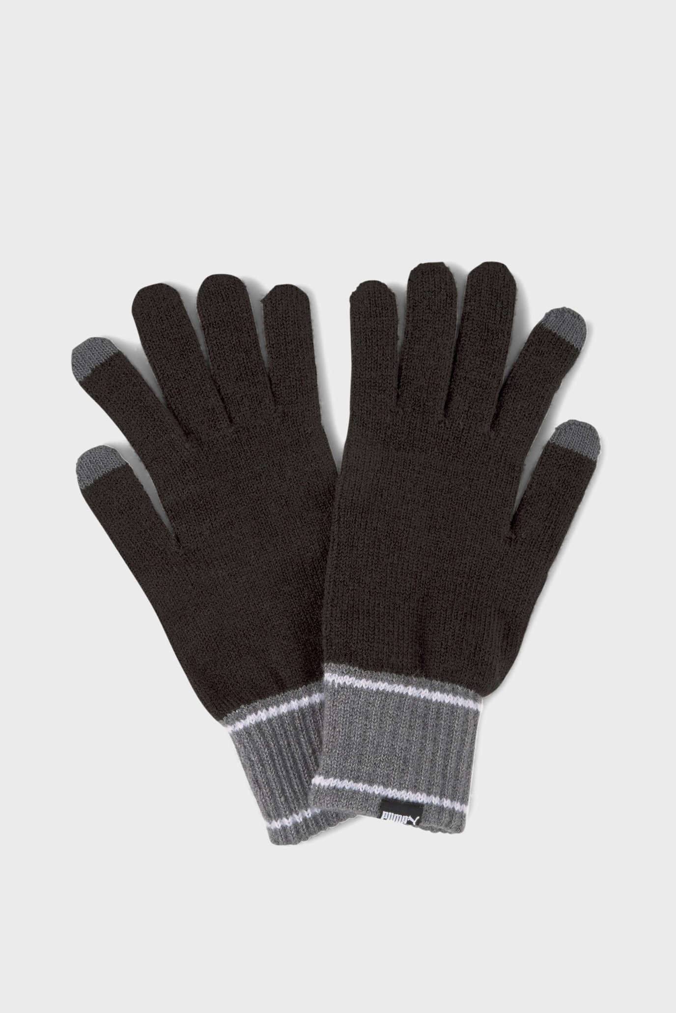 Чорні рукавички Knitted Gloves 1