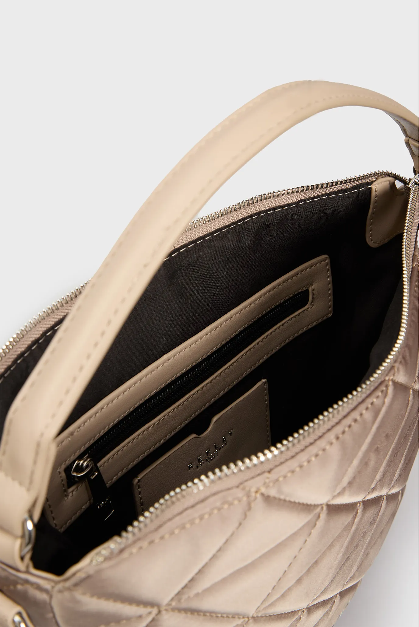 Жіноча бежева сумка 4