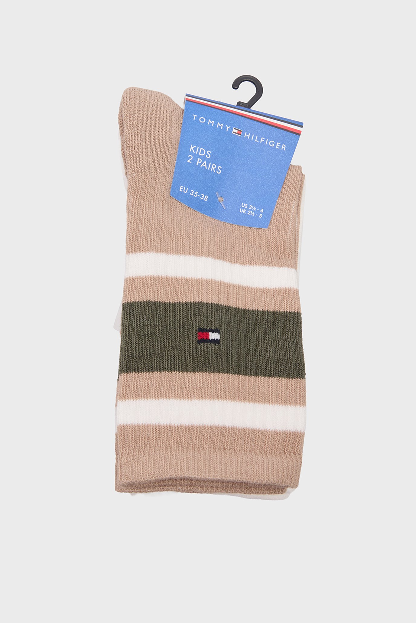 Женские шерстяные носки (2 пары) STRIPE Разноцветный 35-38 Tommy Hilfiger 701229942 Женские шерстяные носки (2 пары) STRIPE Разноцветный 35-38 Tommy Hilfiger 701229942