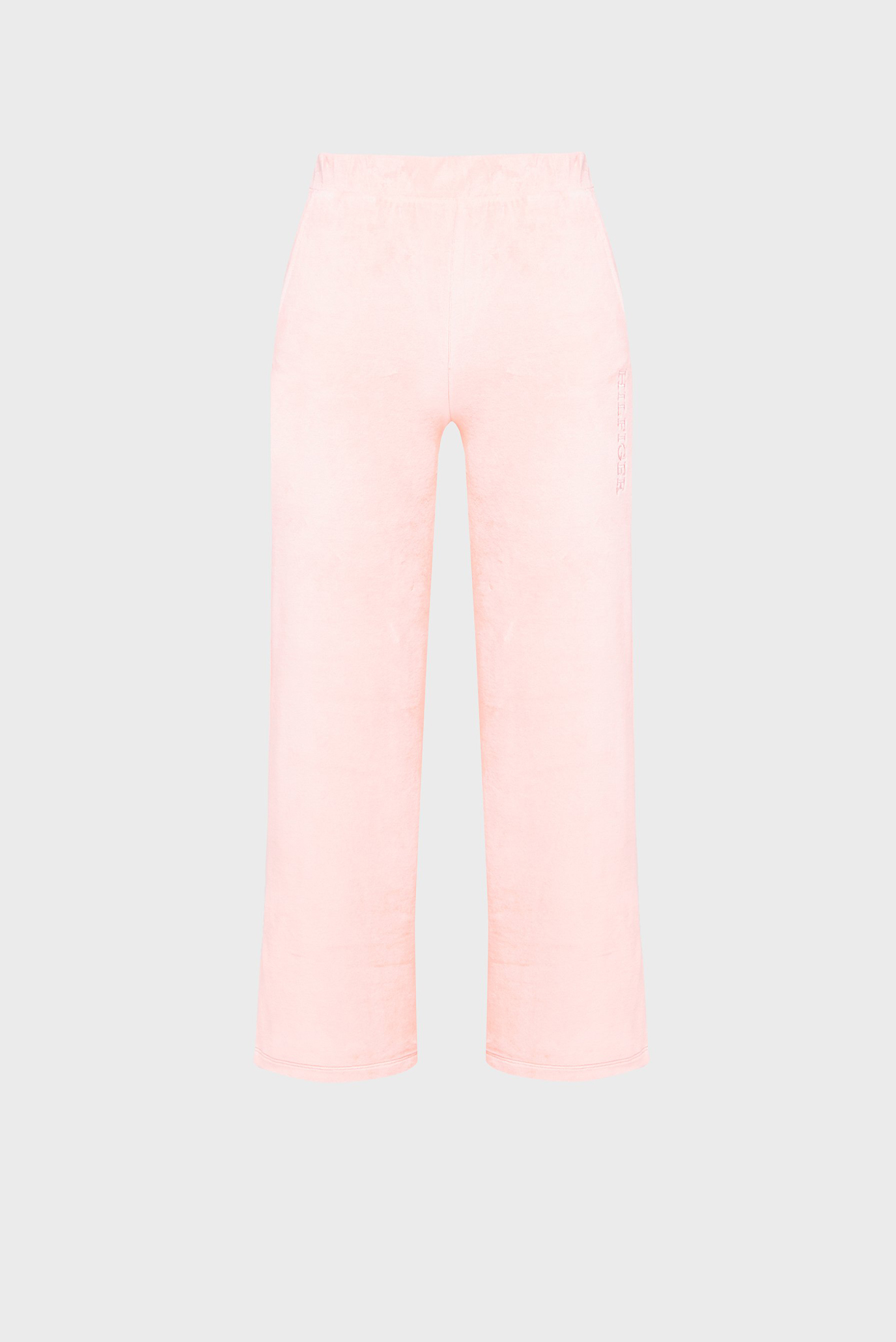 Детские розовые велюровые брюки VELOURS WIDE LEG 1