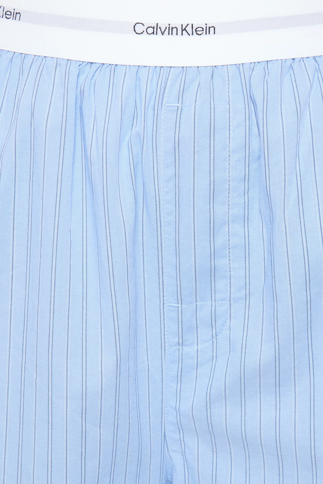 Женские голубые брюки в полоску LOGO WB POPLIN 6