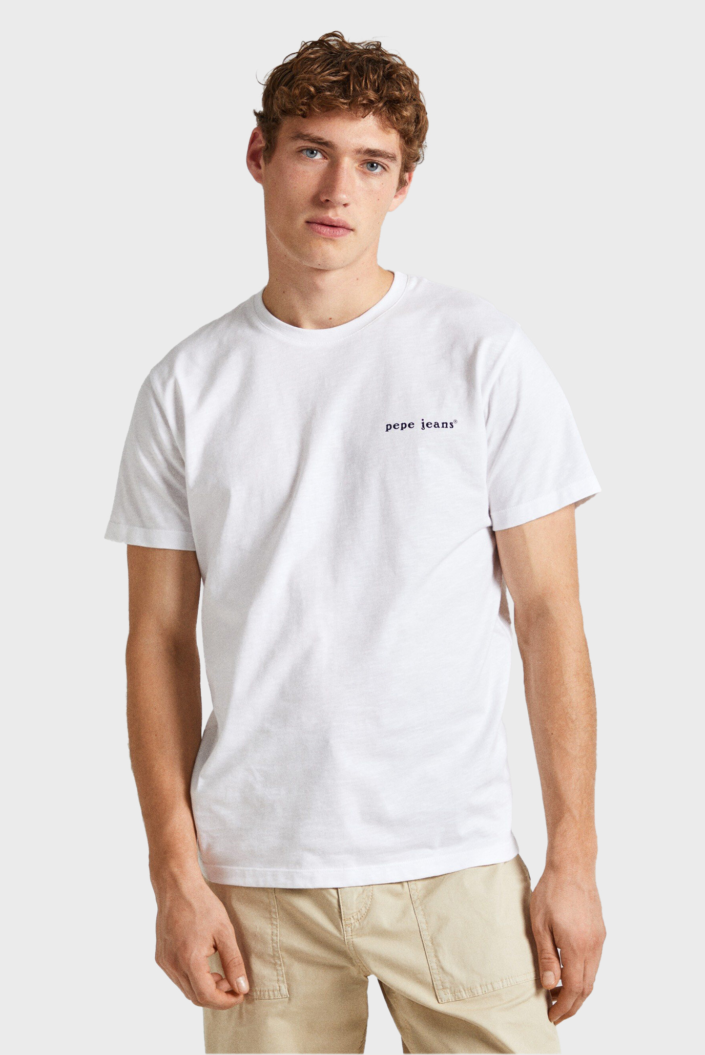 Чоловіча біла футболка CLAUS 1