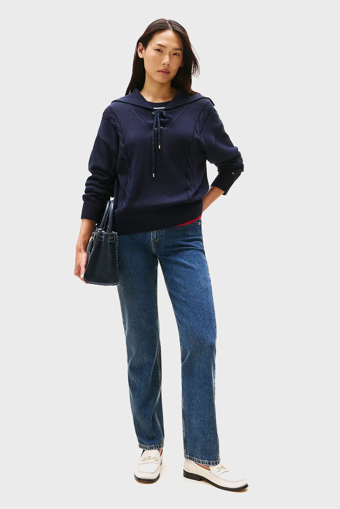 Женские темно-синие джинсы DNM DEE CLASSIC STRAIGHT RW 2