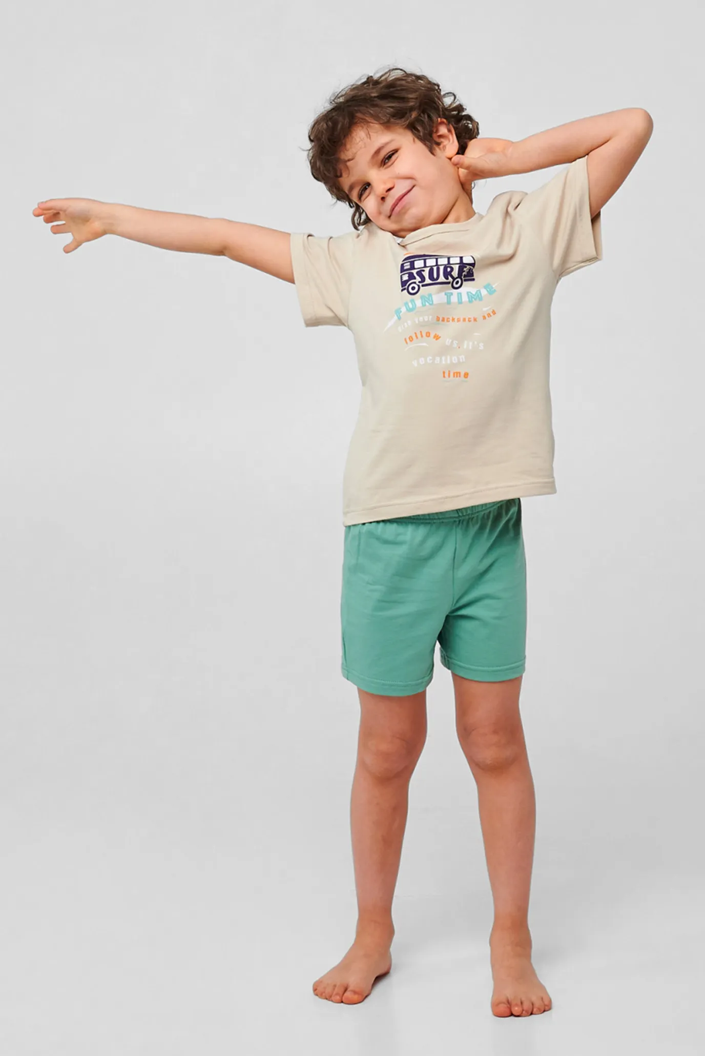 Дитяча піжама (футболка, шорти) 2