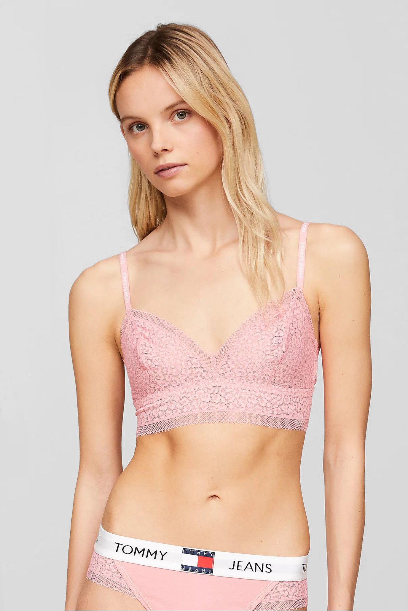 Женский розовый бюстгальтер UNLINED SOFT BRALETTE 1