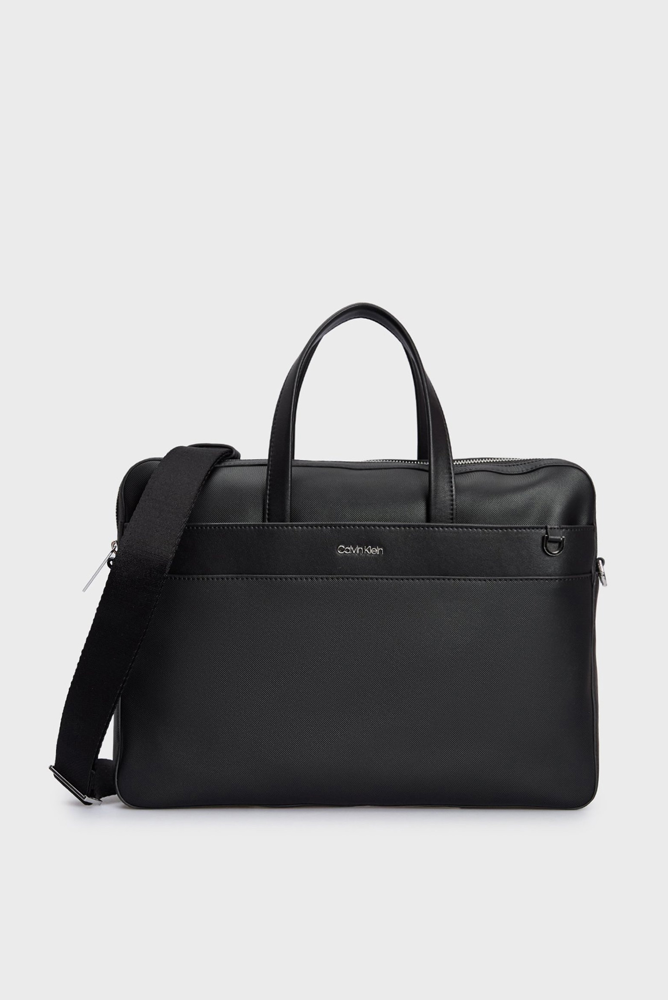 Мужская черная сумка для ноутбука CK EST. PU LAPTOP BAG Черный ONESIZE Calvin Klein K50K511864 Мужская черная сумка для ноутбука CK EST. PU LAPTOP BAG Черный ONESIZE Calvin Klein K50K511864