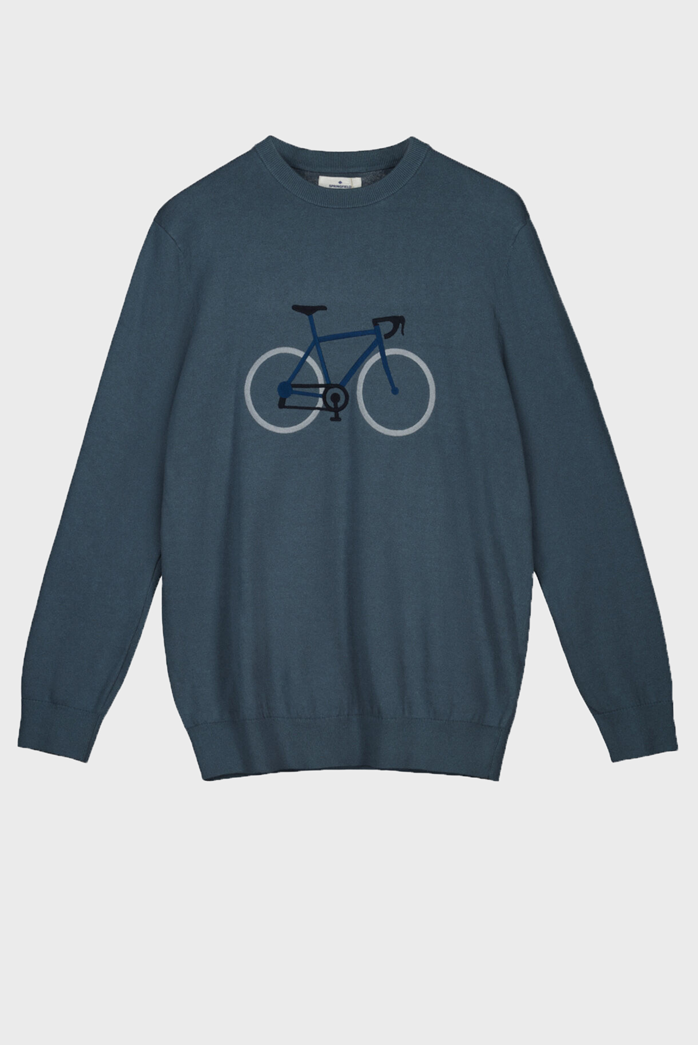Чоловічий синій джемпер Bicycle 1