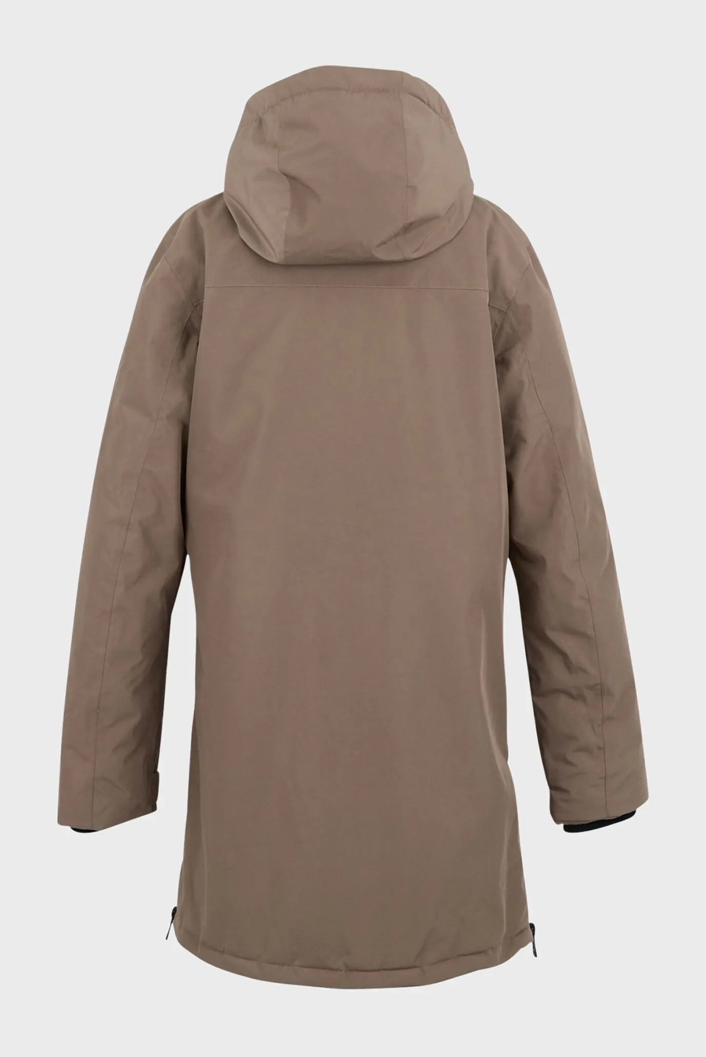 Женская коричневая парка 8