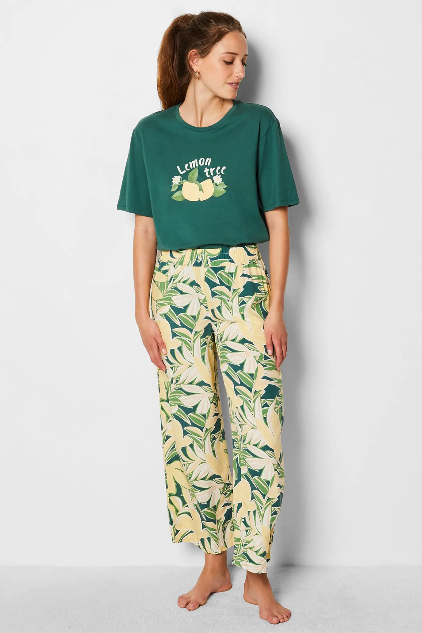 Женские брюки с узором 7/8 CHANCE 2