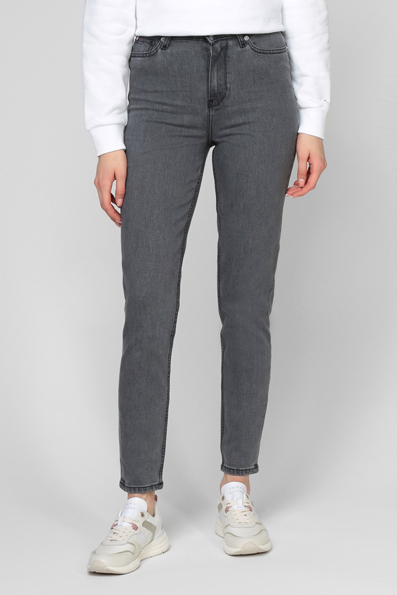Жіночі сірі джинси GRAMERCY TAPERED 1